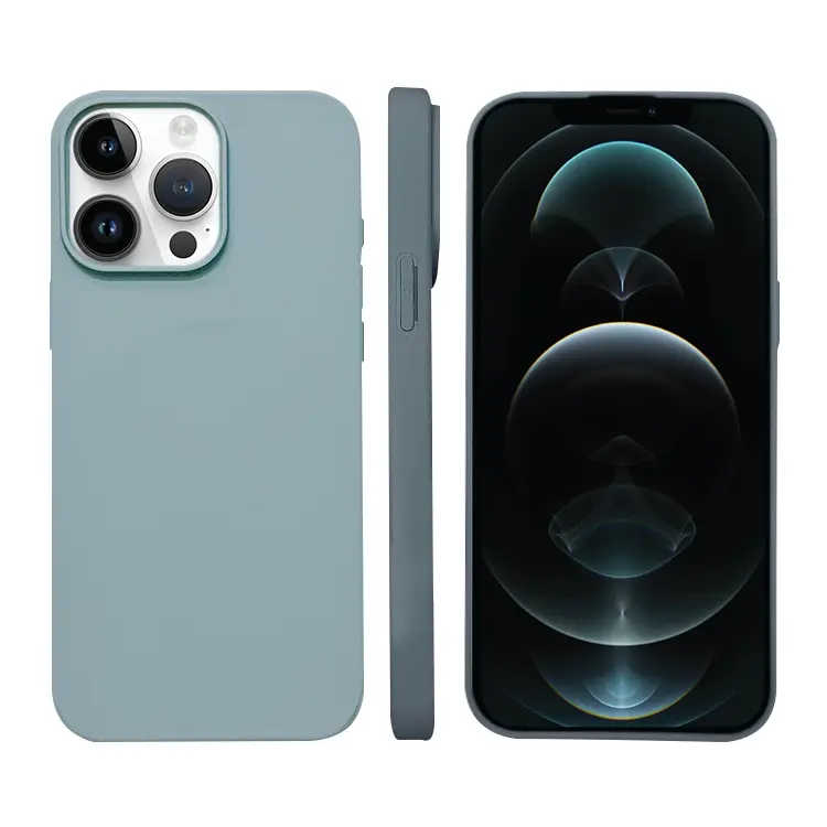Liquid Silicone Phone Case For iPhone 12 Pro Max, 12 Pro, 11 Pro Max, 11