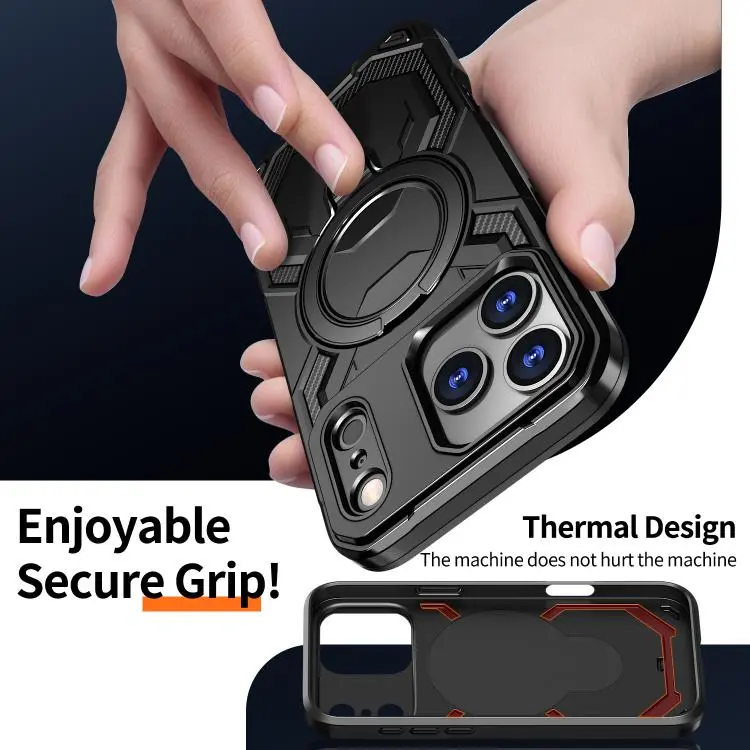 Cooling MagSafe Holder Phone Case For Iphone 17, 17 Pro, 17 Pro Max, Air - Image 3