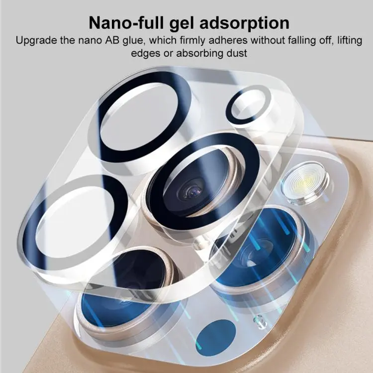 XDcase Silkscreen Integrated Tempered Glass Back Camera Film Iphone 13 - 17 Series - Image 4