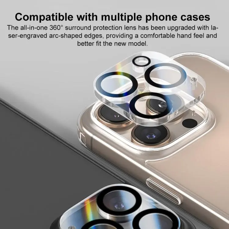 XDcase Silkscreen Integrated Tempered Glass Back Camera Film Iphone 13 - 17 Series - Image 6