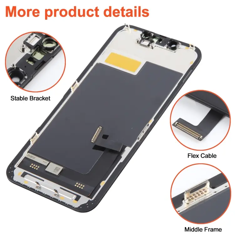 RJ incell LCD Screen For iPhone 13 mini - Image 3