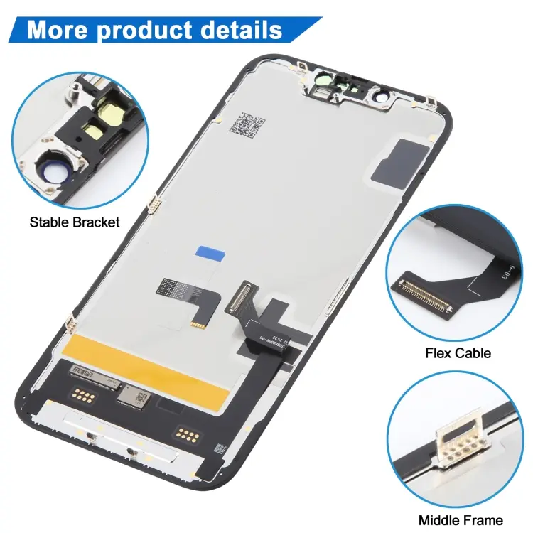 JK Soft OLED Screen For iPhone 14 - Image 3