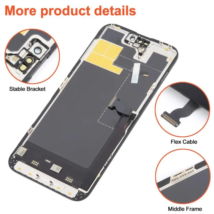 Ruiju Soft OLED Screen For iPhone 14 Pro Max - Image 3