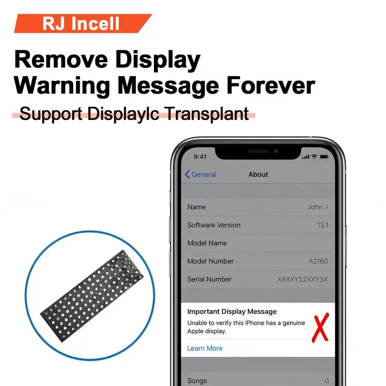 Ruiju Soft OLED Screen For iPhone 14 Pro Max - Image 9