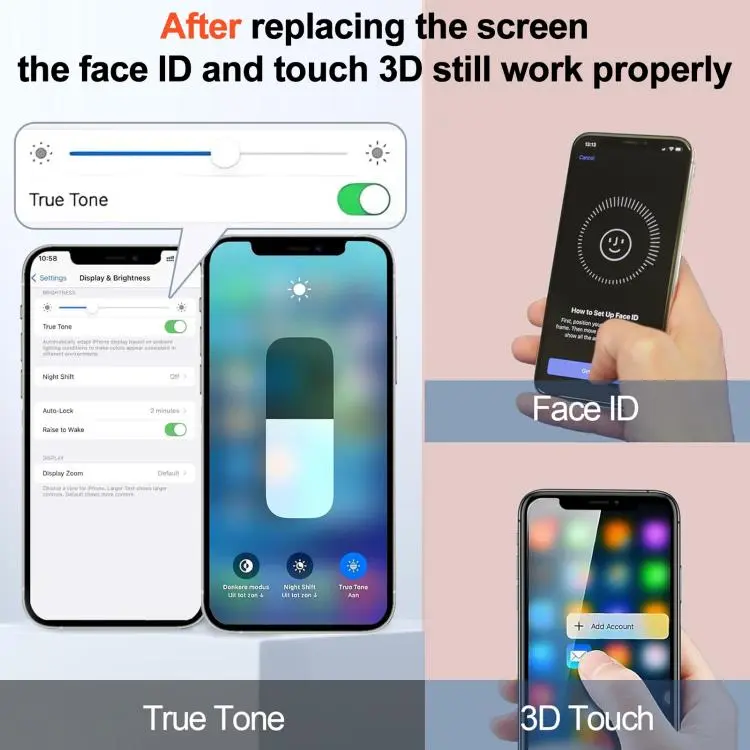 Ruiju Soft OLED Screen For iPhone 14 Pro Max - Image 10