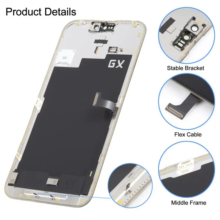 GX Soft OLED Screen For iPhone 15 Pro Max - Image 3