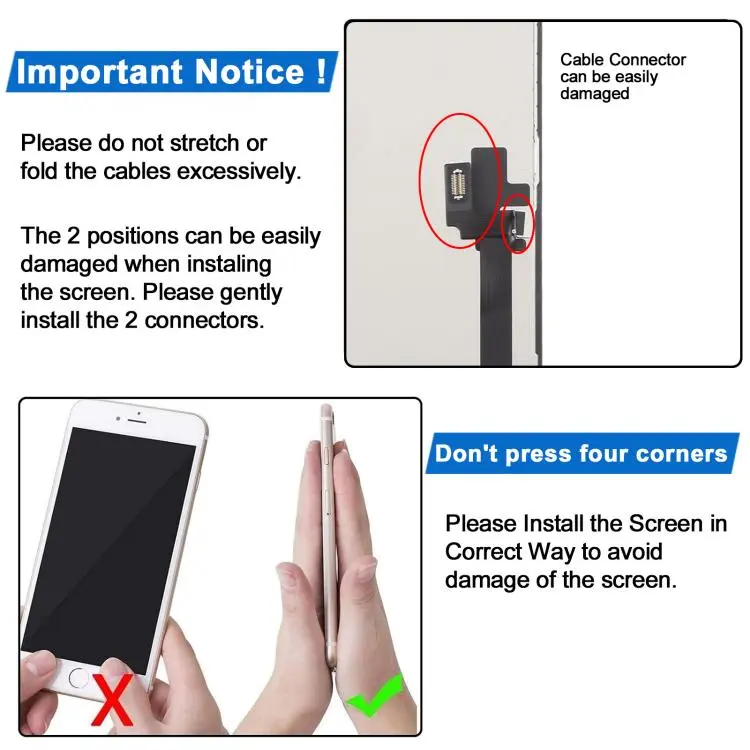 JK incell LCD Screen For iPhone 16 - Image 11