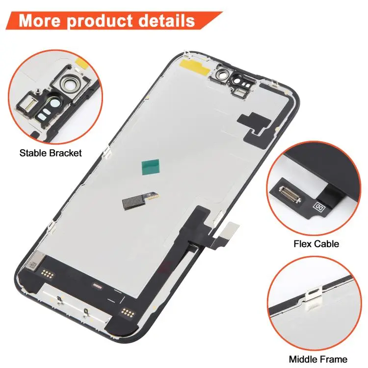 For iPhone 16 DD Soft OLED Screen, Remove IC Need Professional Repair - Image 3