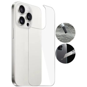 Back Tempered Glass Rear Screen Protector For iPhone 11 12 13 14 15 16 17 Series
