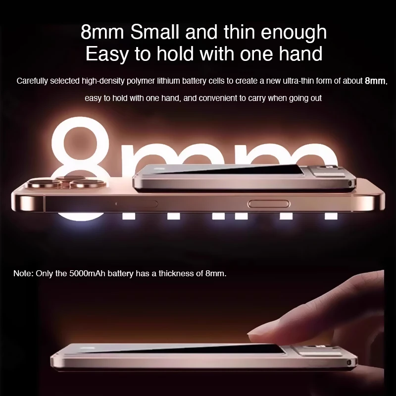 Charging Fast - Power Bank for MagSafe,Magnetic Wireless 20W Portable Battery For iPhone Samsung Xiaomi iWatch 10000mAh Ultra Slim - Image 4